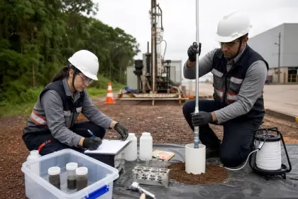 Poço de monitoramento ambiental